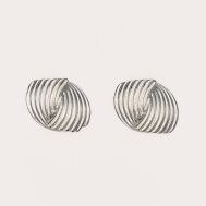 f9cb0e982ea82c1f295c0091c9c9013e8ba07455_CNM0366_1_silver_ribbed_knot_stud_earrings