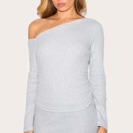 f9dc247f6371b7fd682a5b74afb6bb71cf4f4a13_CNL8761_1_grey_marl_rib_slouchy_asymmetric_ruched_long_sleeve_top