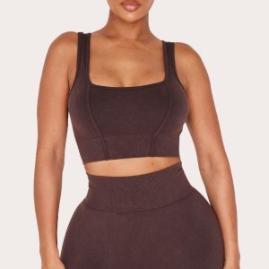 Shape Chocolate Sculpt Active Cupped Long Line Sports Bra