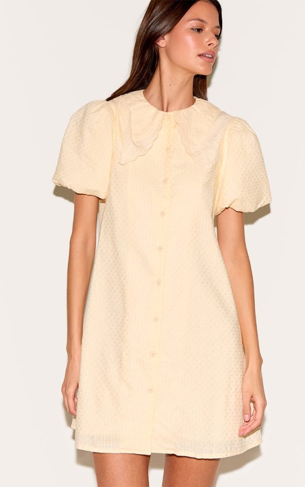 fb261eca6d293b8384c369b2a40f6dee4cbbf607_CNM4367_3_almond_embroidered_cotton_lace_trim_puff_sleeve_shirt_dress