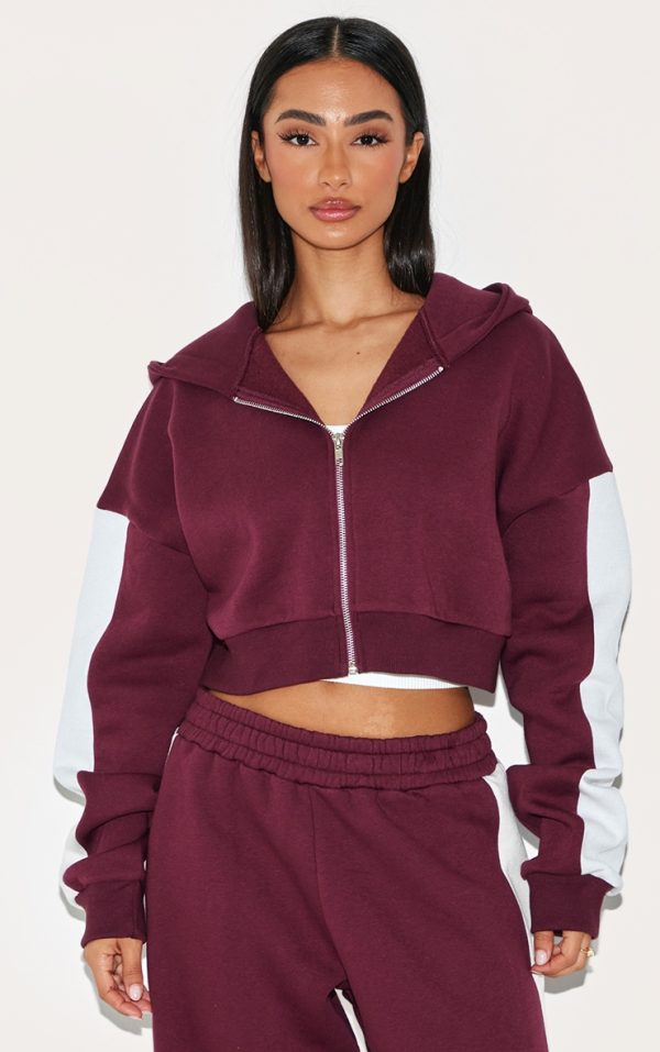 fb34f81720b67a0686c83b210c2401d52f0a0784_CNL9145_1_petite_burgundy_stripe_detail_zip_up_hoodie