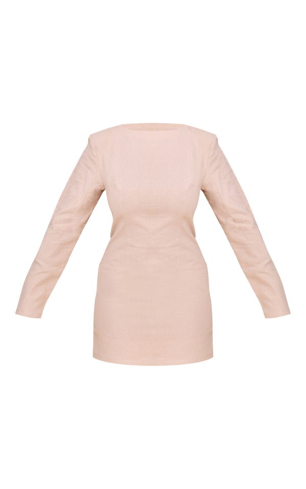 fb49a36d98047f44ccd20c3501e4b2d2f49f7dc8_CNM6311_5_shape_stone_linen_boat_neck_shoulder_pad_mini_dress