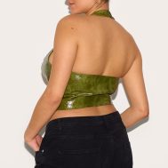 fb862396e6df50553b286bcd150e031bb60eaceb_CNL8702_2_plus_washed_olive_faux_leather_lace_up_plunge_halterneck_top