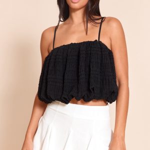 White Linen Look Pleat Detail Mini Skirt