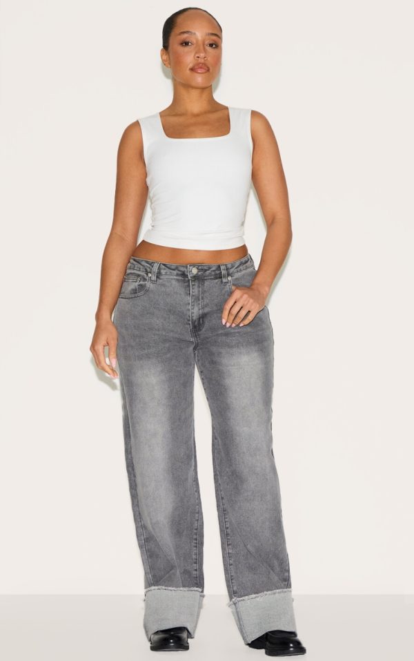fc1423f1b20b91d1d5d63c329a9d970f03634dc2_CNM1004_1_shape_grey_stretch_denim_highwaisted_distressed_turn_up_hem_jeans