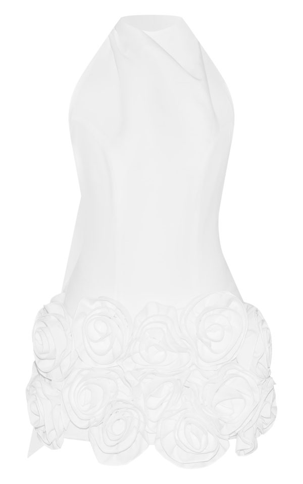 fc7fde030939909c5c38a2d83e104c9ce862f4fe_CNM1279_5_premium_white_woven_floral_ruffle_detail_high_neck_cowl_bodycon_dress