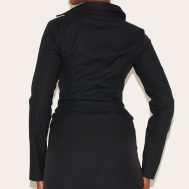 fd9521fdec58499d0c58504ab37bf1f2320cfb10_CNM5053_2_black_linen_blend_fitted_wrap_detail_shirt