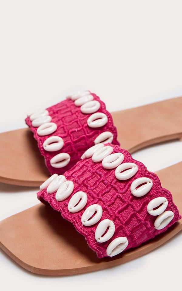 fe925963aae93c9f2779141489f20232ebdb5933_CNJ4670_4_pink_round_toe_stitch_detail_shell_strap_mule_sandals