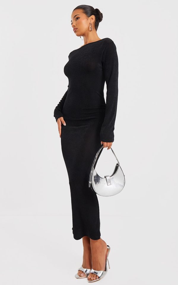 feb94a887cfa32335ddf88bf0323472ad06bc6d2_CNH4601_3_black_acetate_slinky_long_sleeve_slash_neck_open_back_maxi_dress