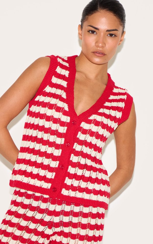 ff08028abe0c274679a7679ff271ae8aedaabce6_CNM9031_1_petite_red_stripe_knitted_sleeveless_waistcoat