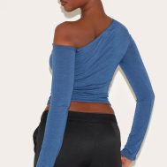 ffbdb54526da63446a447ff3ef0b2bfb3c6a1dff_CNM2373_2_petrol_blue_contour_jersey_asymmetric_twist_detail_long_sleeve_top