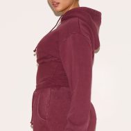 ffd288b53c3ac5c845b3422a3035649909a24f16_CNM1076_2_shape_wine_sweat_cropped_shirred_waist_hoodie