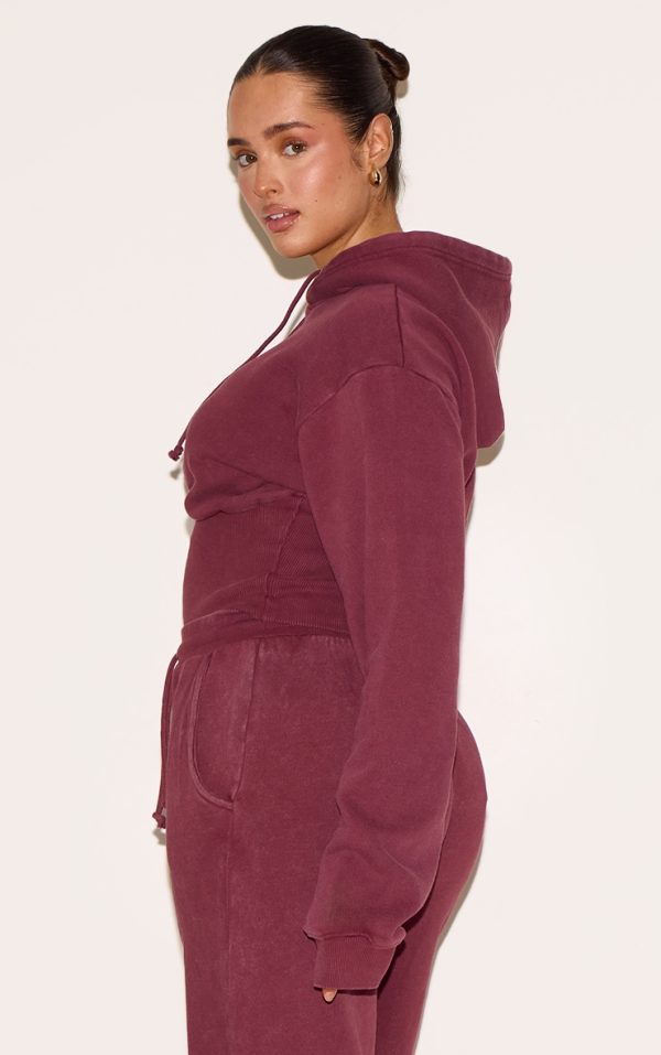 ffd288b53c3ac5c845b3422a3035649909a24f16_CNM1076_2_shape_wine_sweat_cropped_shirred_waist_hoodie